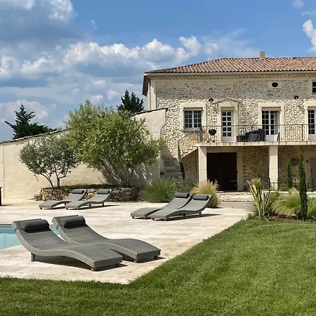 Semesterbostad Domaine Chamarel Saint-Paulet-de-Caisson